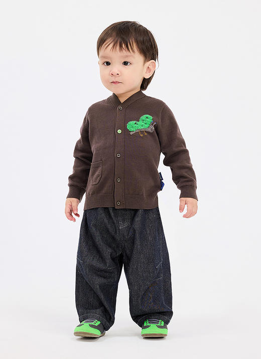 jnby  25年春款  短款开襟针织衫  YP2310350 商品图8