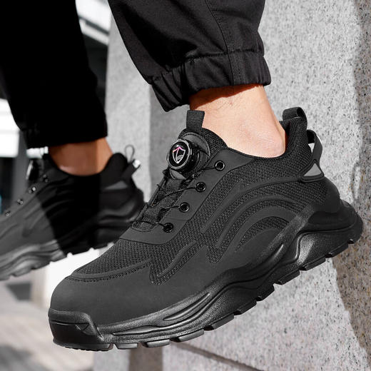 蓝鸥盾劳保鞋男防砸防刺4.0凯夫拉橡塑底四季款轻便 商品图4