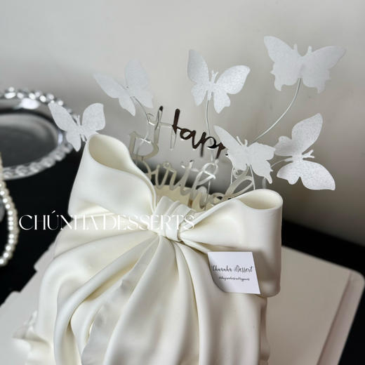 法式仙仙蝴蝶结 商品图4