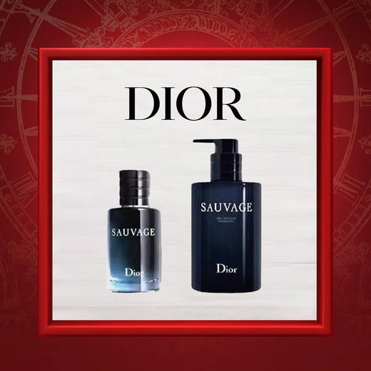【1F】DIOR迪奥旷野男友套装：沐浴液250ml+男士香氛60ml 商品图0