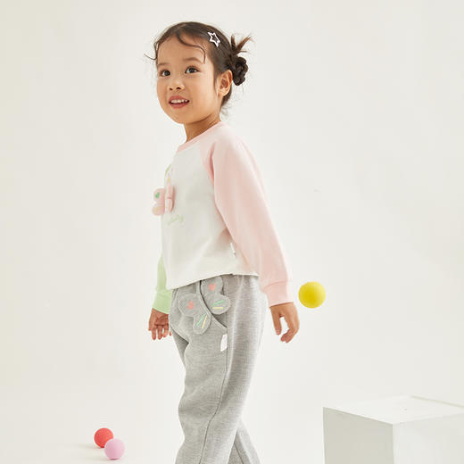 Cucutas女幼童长袖卫衣CY25SPW727米白（90#-120#） 商品图7