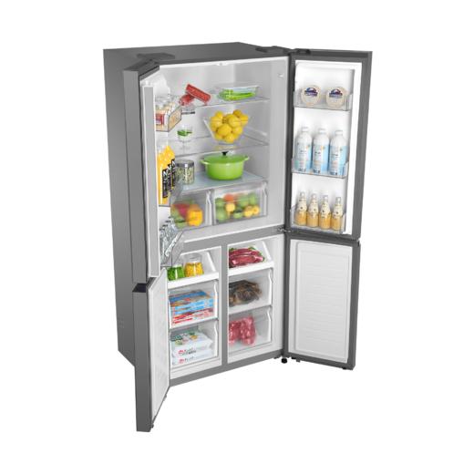 海尔（202883）冰箱BCD-471WGHTDEDSW彩晶变频1级风冷无霜 超薄箱体、厨装一体 压机风机双变频设计 三挡变温 DEO净味系统 商品图5