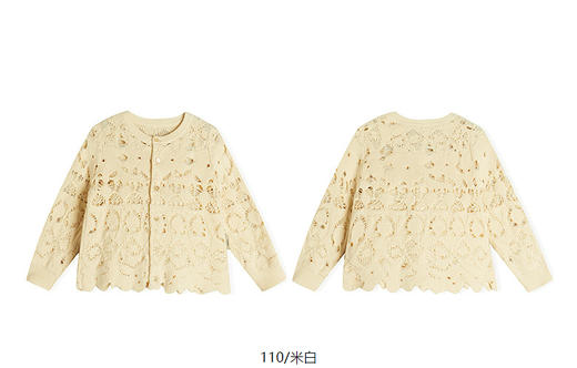 jnby  25年春款  短款开襟针织衫 YP2311590 商品图11