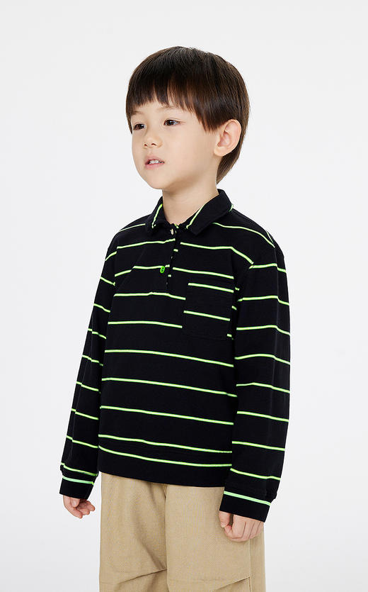 jnby   25年春款  长袖polo杉   1P2111060 商品图4