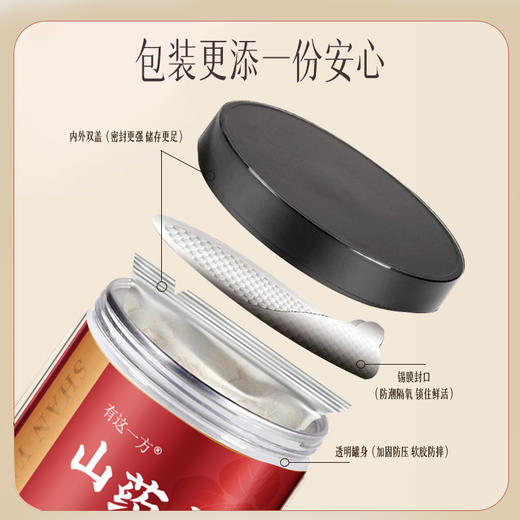 【官方正品】云南白药有这一方山药片125g新货怀山药片搭配茯苓芡实养生干货 商品图4