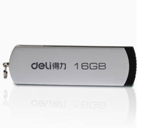 【积分兑换商品】得力U盘16G旋转迷你U盘高速 存储USB快速流畅移动存储旗舰正品