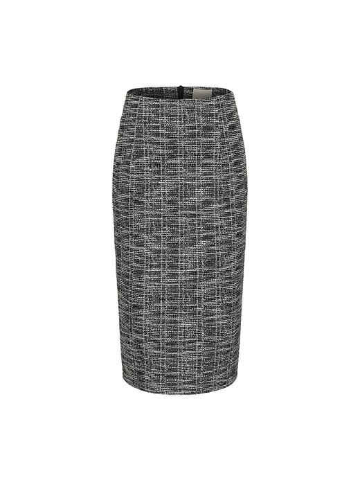 【银河之光】小香风修身铅笔弹力半裙 商品图4