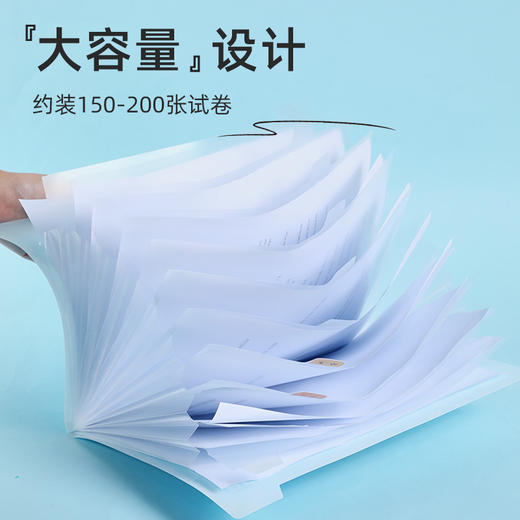 【贝发】西莉&达萌鸭 风琴包试卷袋12格 商品图2