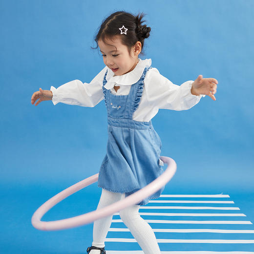 Cucutas女幼童连衣裙CY25SPW721牛仔蓝（90#-130#） 商品图6