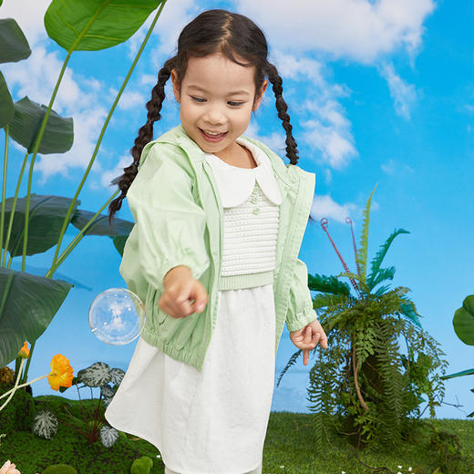 Cucutas女幼童便服CY25SPW725柠绿（90#-130#） 商品图7