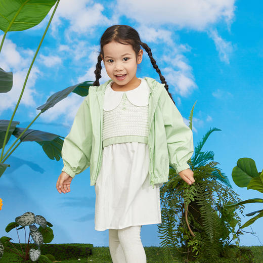 Cucutas女幼童便服CY25SPW725柠绿（90#-130#） 商品图3