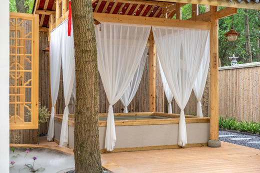 【青城山-538号院】6房温泉私汤小院，青城前山景区旁，可K歌，川西/古风/唐风小院，汉服，泡温泉xw 商品图3