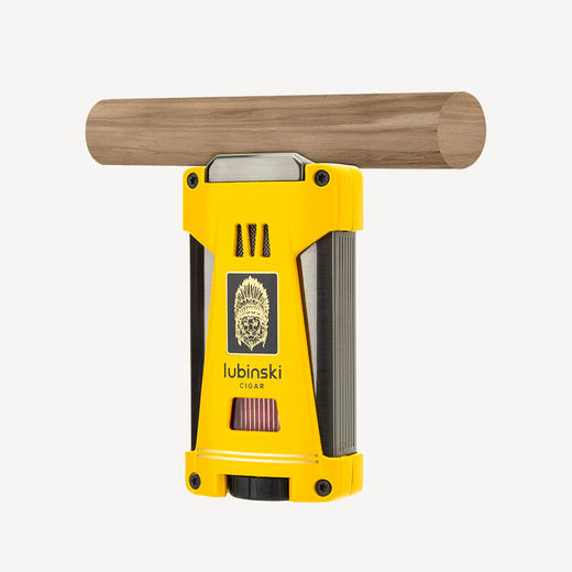 Lubinski鲁宾斯基多功能雪茄打火机双尺寸雪茄钻三喷出火大容量 商品图2