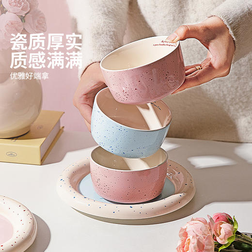 摩登主妇Mellow餐具碗碟家用2025新款高颜值可爱酸奶碗具水果盘子 商品图2
