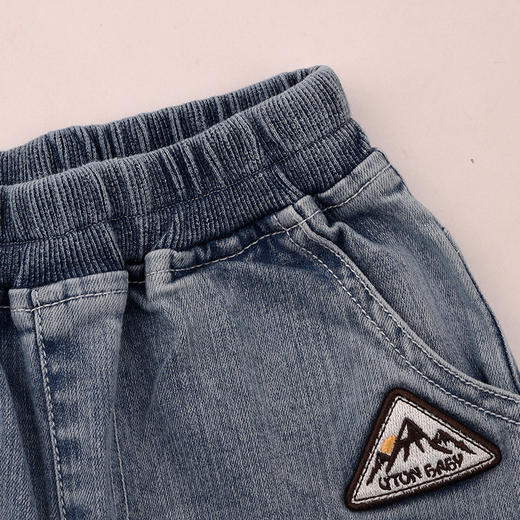 棉果果春季新品商场同款男童弹力牛仔长裤M112200225135 商品图2