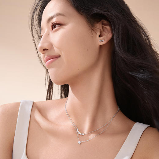 【培育钻石】FANCI范琦 唯一项链 14K金镶嵌培育钻石优雅精致送女友 商品图2