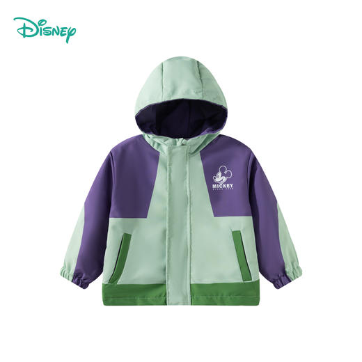 迪士尼【山系户外外套】25春秋季新款男童防风外套中大童运动休闲外套ZD1ES032 商品图3