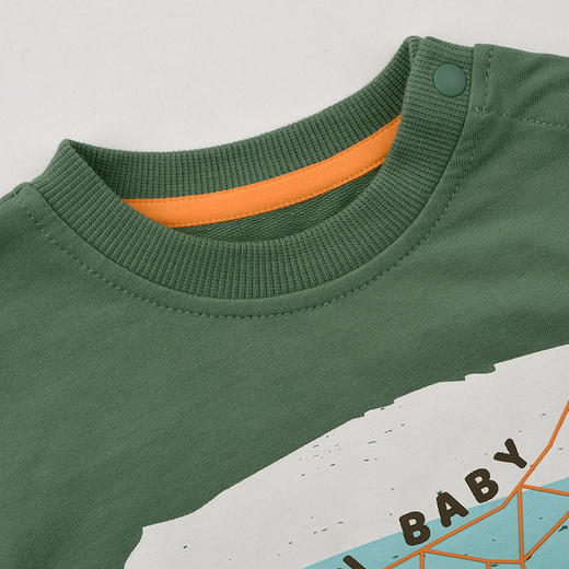 棉果果春季新品商场同款男童小毛圈圆领套头卫衣M112180225126 商品图1