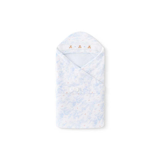 英氏婴儿抱被四季抱被男女宝5A抗菌夹棉新生儿包单YEBAJ0R002A 商品图4