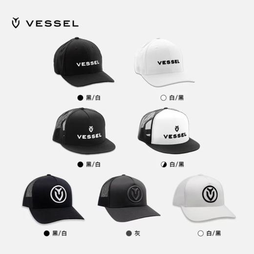 vessel 高尔夫帽子男女同款防晒帽透气鸭舌帽棒球帽户外运动遮阳帽  HW02118 商品图1