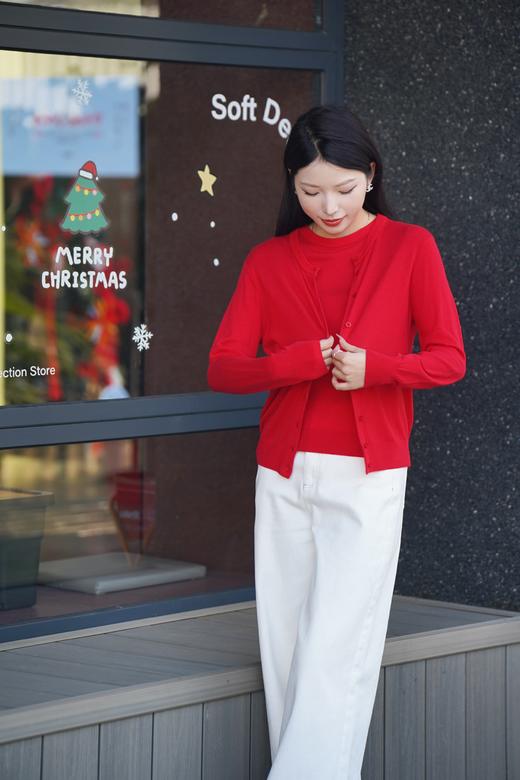 【现货】安诺多巴胺小衫 圆领针织衫【水溶羊毛】四季皆宜LQWG9255 商品图9