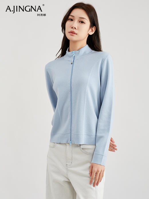 【活力春日】阿菁娜活力春日率性典雅羊毛开衫F30C318003 商品图1