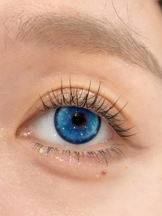 Huohuocon半年抛-蓝眼泪踪迹（COS专用高遮瞳片、介意勿拍） 商品图11