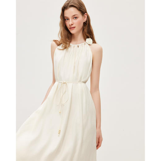 IEF/爱依服2025背心裙 夏季 法式设计感无波西米亚风格长上衣裙D0300 商品图4