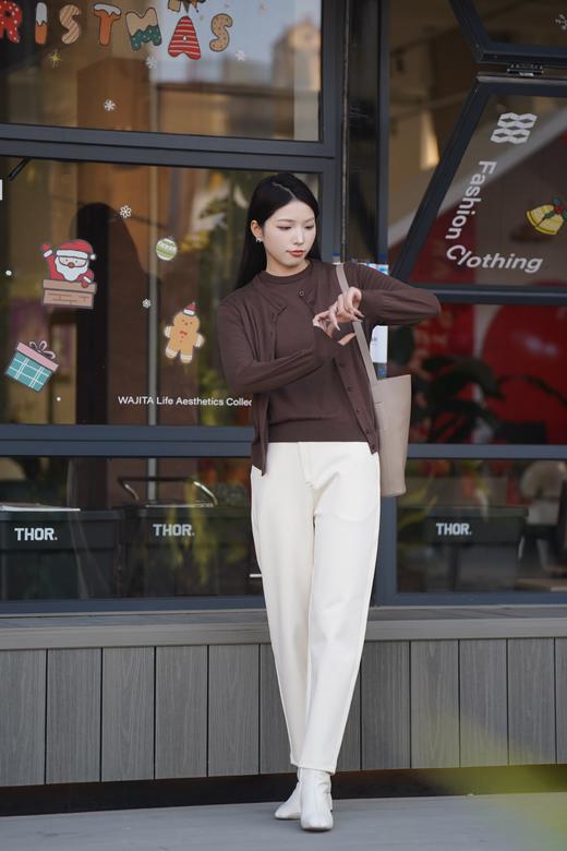 【现货】安诺多巴胺小衫 圆领针织衫【水溶羊毛】四季皆宜LQWG9255 商品图10