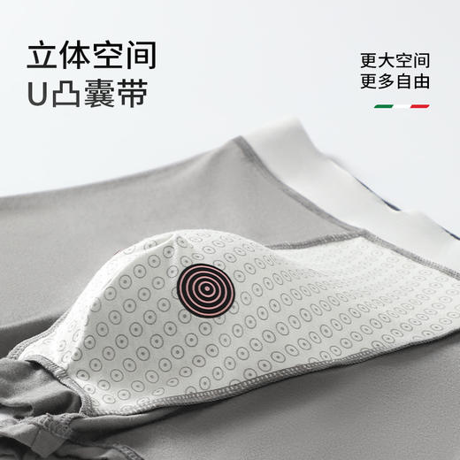 热卖！「情人节专享」AUTOMOBILI LAMBORGHINI•兰博基尼男士莫代尔磁石科技温感内裤 独立包装【限定礼盒】 商品图5