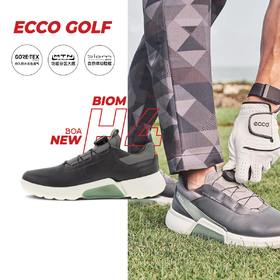 【高尔夫健步H4】ECCO爱步男子高尔夫球鞋轻便透气时尚现货108504