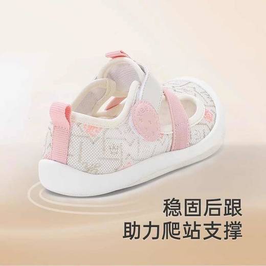 英氏儿童鞋春夏新款轻便透气女童学步鞋防滑休闲鞋YFXHJ2R027A 商品图3