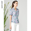 皮尔卡丹女装新款通勤淑女桑蚕丝短袖衬衫P3229A3016Z3 商品缩略图3