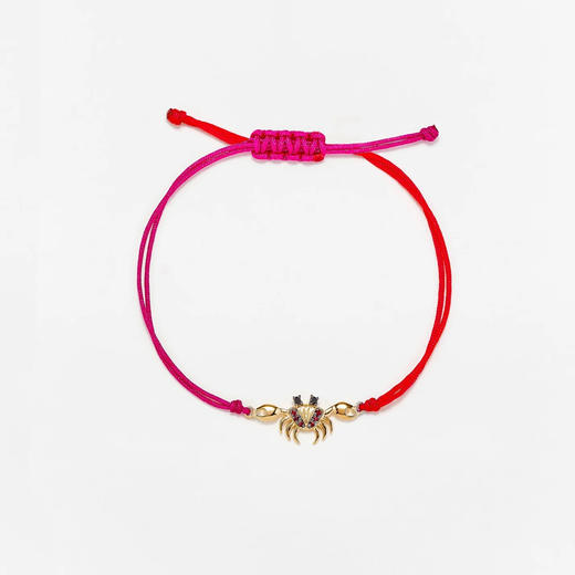 北京仓｜Yvonne Leon-crabe rouge-螃蟹 红色 手链［法国设计师］ 商品图1