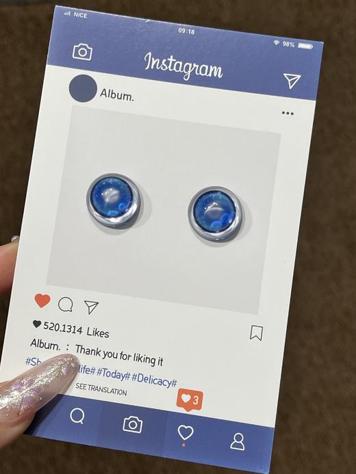 Huohuocon半年抛-蓝眼泪踪迹（COS专用高遮瞳片、介意勿拍） 商品图2