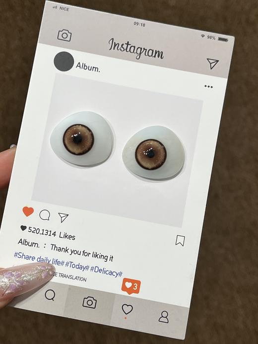 Huohuocon半年抛-月落蝴蝶谷（COS专用高遮瞳片、介意勿拍） 商品图9