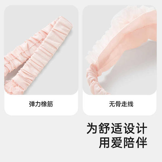 英氏婴儿发箍弹力网纱发带女宝发饰2025新款可爱发带YRPBJ1R038A 商品图3