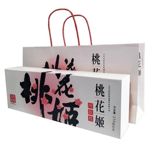 东阿阿胶桃花姬 阿胶糕 210g(42袋)/盒 商品图0