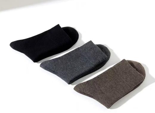 【春节不打烊】男袜天花板！秋冬男士羊毛+汉麻中筒袜*2双/4双 商品图2