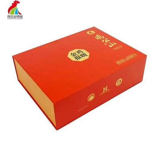 【库存有限】鸡公山52度浓香型白酒金鸡报晓500ml*2瓶/提 商品图1