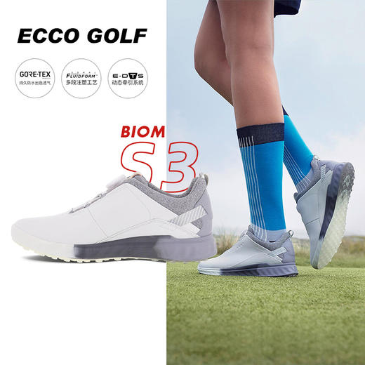 【高尔夫S3】ECCO爱步女子高尔夫球鞋防水轻盈回弹10291359021 商品图0
