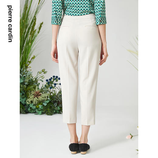 皮尔卡丹女装时尚百搭显瘦通勤简约直筒裤P3216T3049M1 商品图2