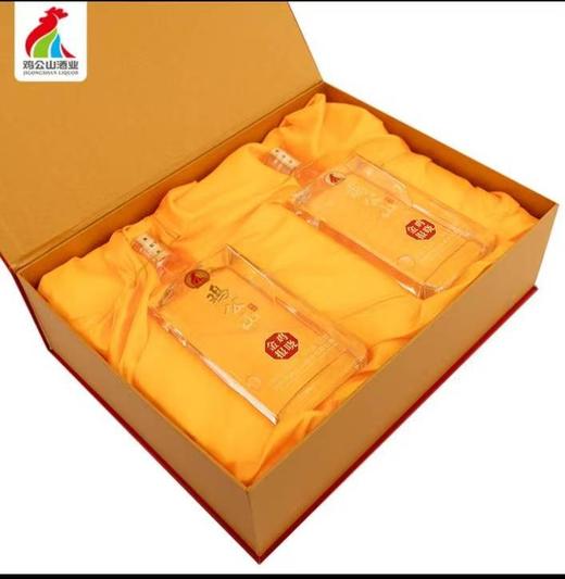 【库存有限】鸡公山52度浓香型白酒金鸡报晓500ml*2瓶/提 商品图2