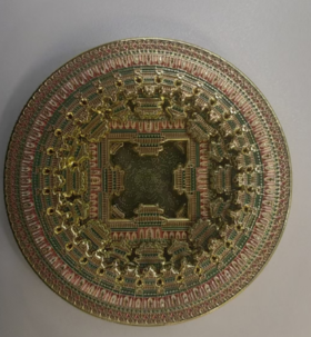 天宫藻井冰箱贴