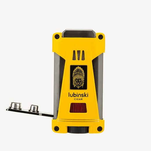 Lubinski鲁宾斯基多功能雪茄打火机双尺寸雪茄钻三喷出火大容量 商品图1