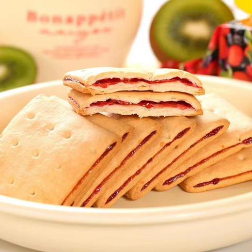 俄罗斯进口斯拉贡牌果酱夹心饼干260g 【浆果|蔓越莓】 商品图3