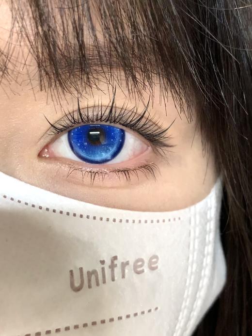 Huohuocon半年抛-蓝眼泪踪迹（COS专用高遮瞳片、介意勿拍） 商品图9