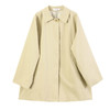 玳莎高级感时尚翻领风衣2025春季新款小个子中长款宽松卡其外套女  FA38301 商品缩略图4