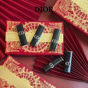 严选 | Dior迪奥新款蛇年限定口红礼盒 1.5g*5支 丝绒 #188+丝绒 #217+丝绒 #228+丝绒 #720+丝绒 #999