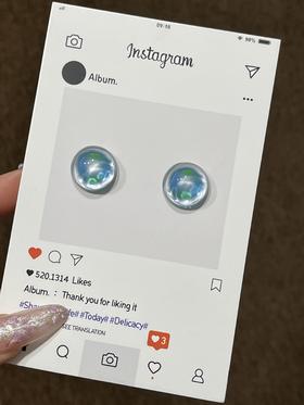 Huohuocon半年抛-神造地球（COS专用高遮瞳片、介意勿拍）